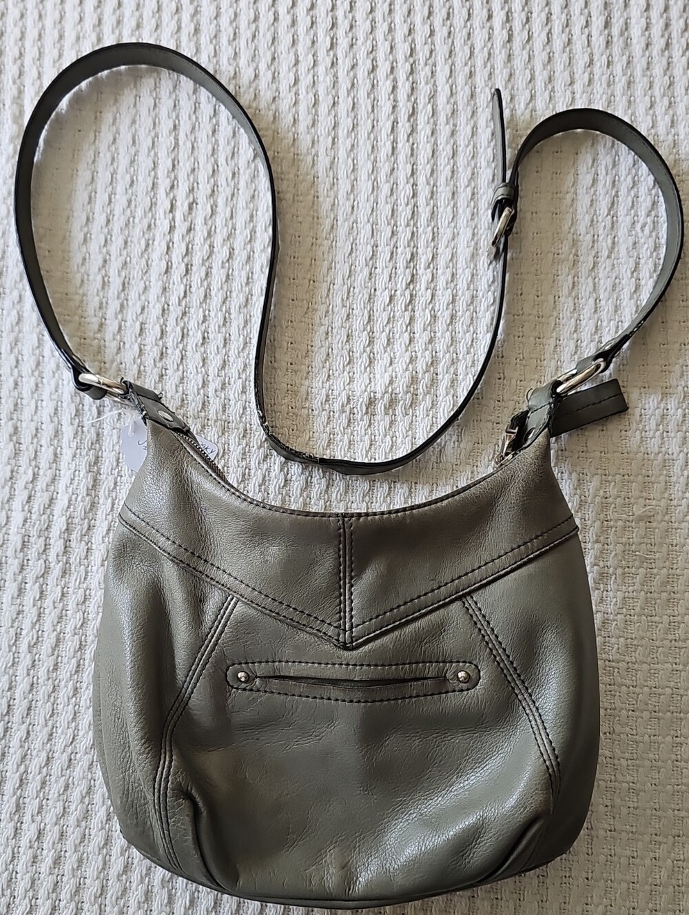 B. Makowsky Leather Shoulder Bag
